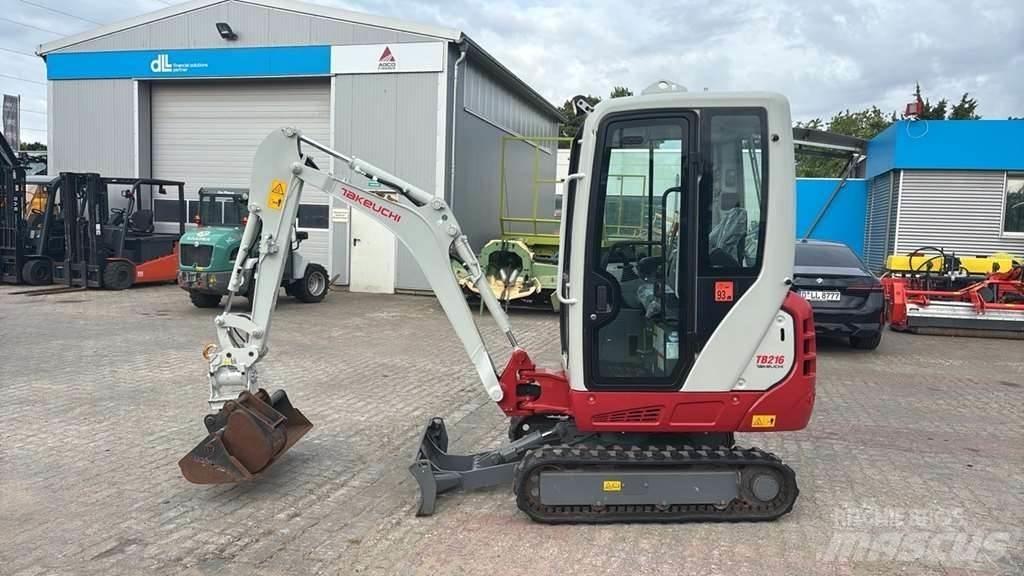 Takeuchi TB216 A Mini bageri < 7t