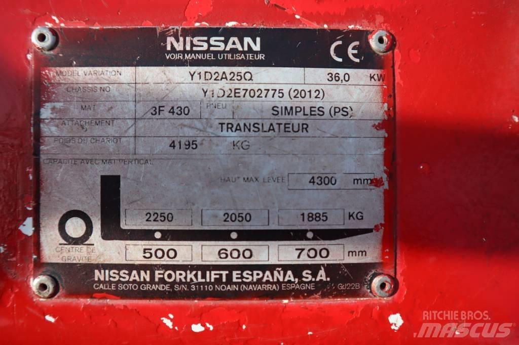 Nissan Y1D2A25Q Dizelski viljuškari