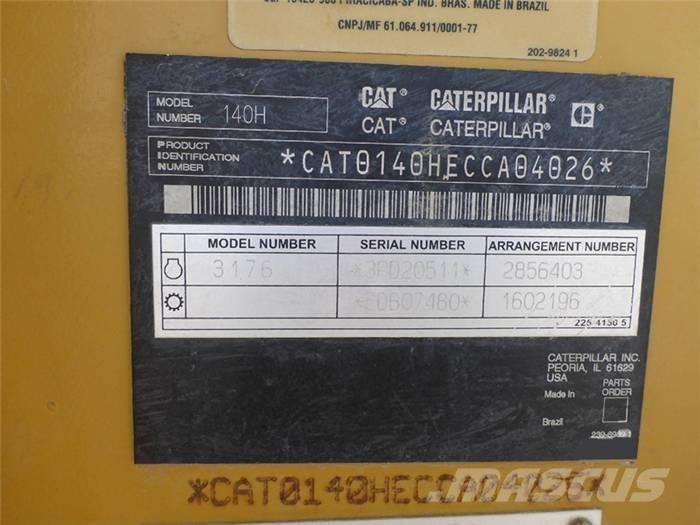 CAT 140 H Grejderi