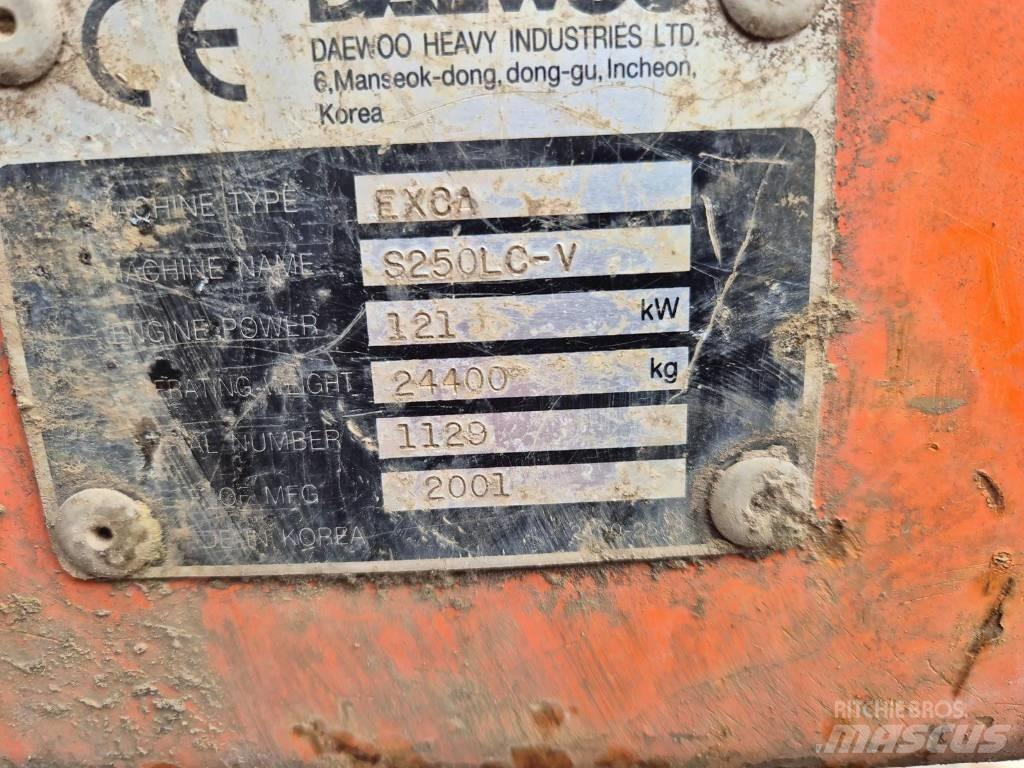 Daewoo S250 Bageri guseničari