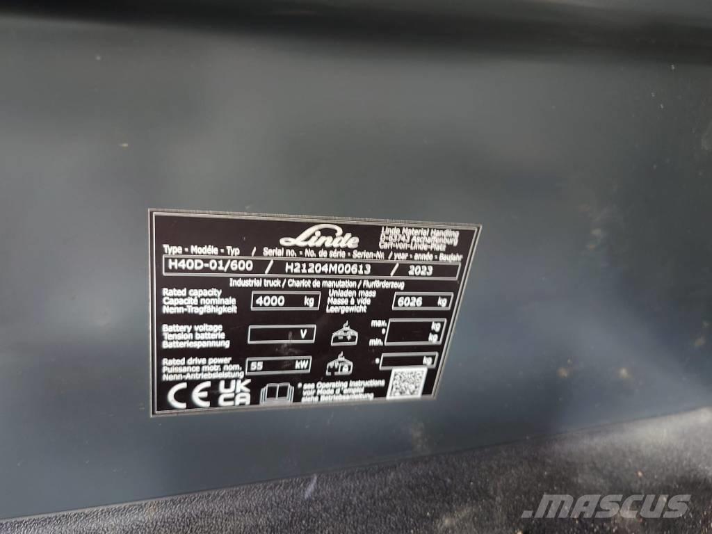 Linde H40D/600/1204 Dizelski viljuškari