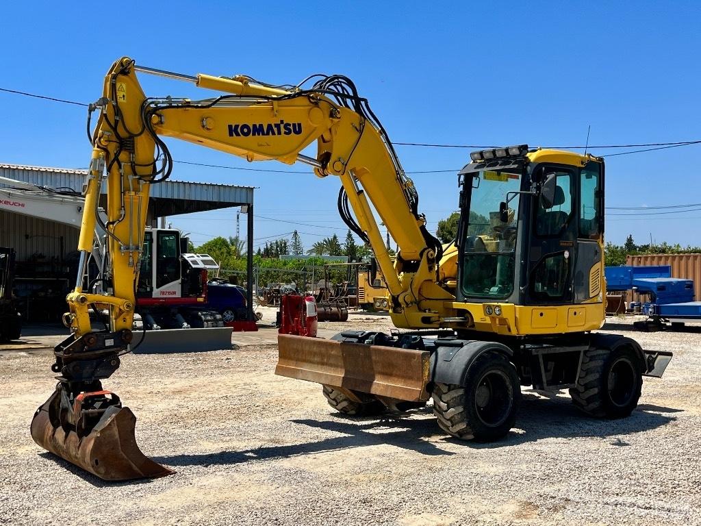 Komatsu PW 98 MR Bageri točkaši