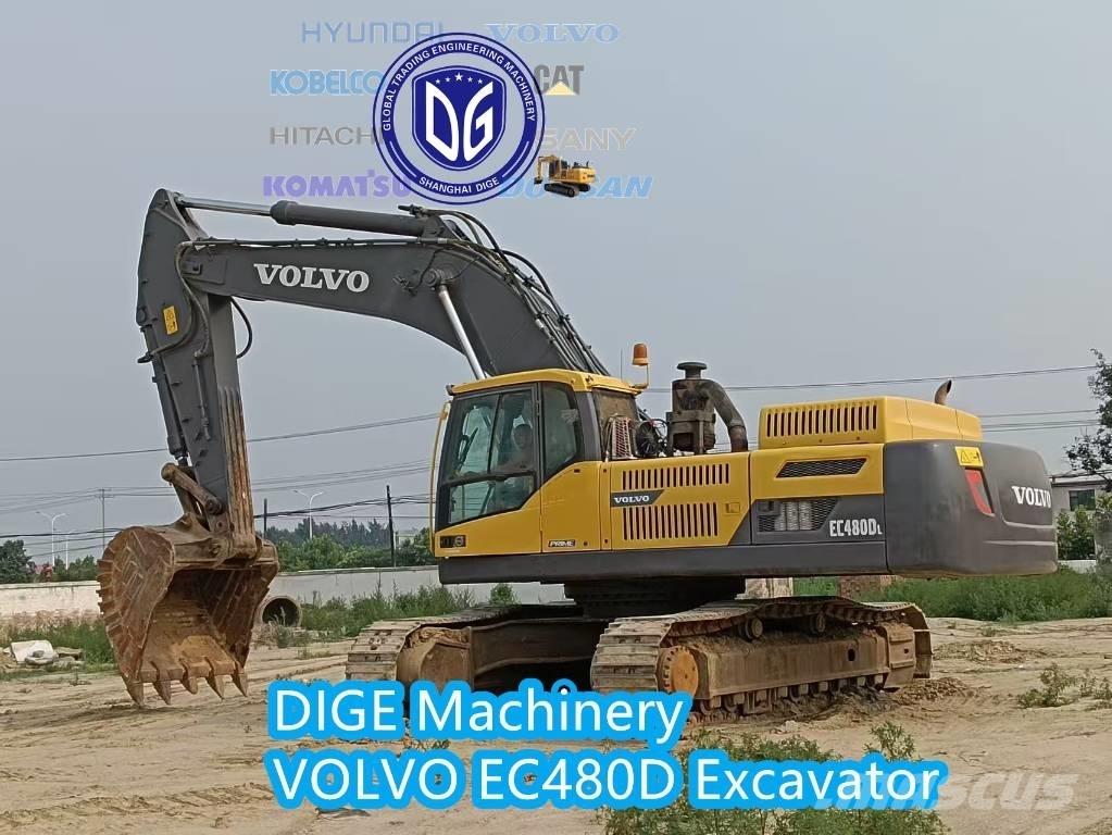 Volvo EC 480 D Bageri guseničari