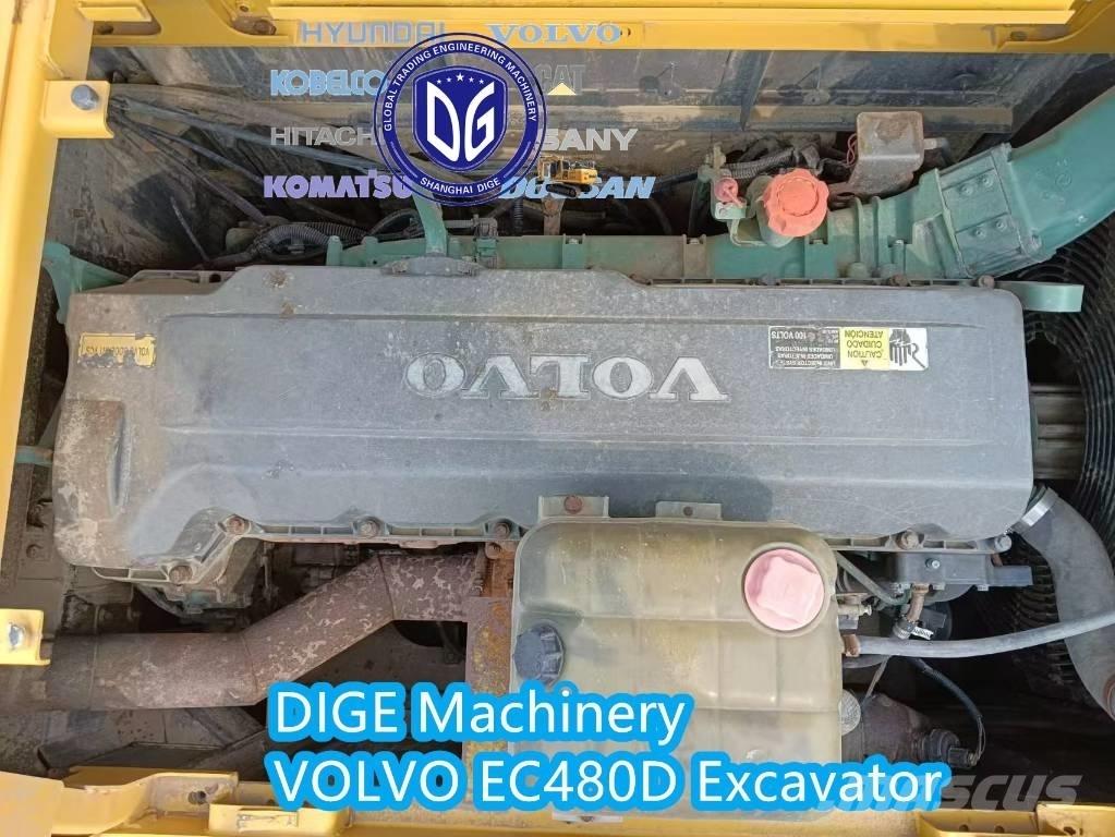 Volvo EC 480 D Bageri guseničari