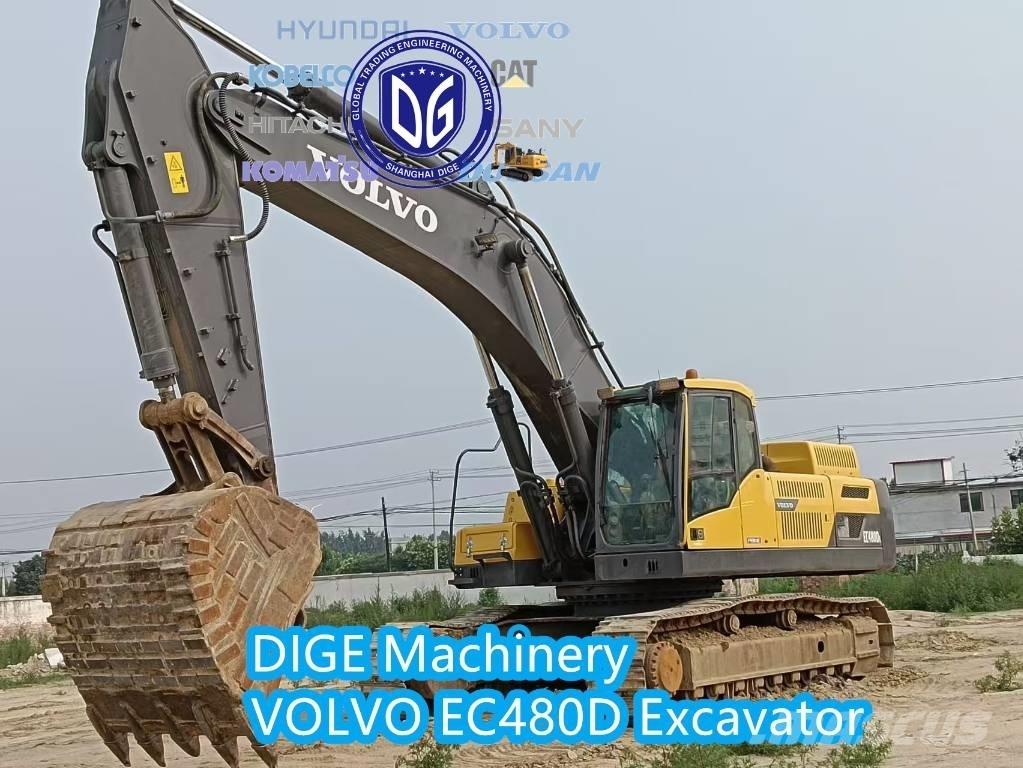 Volvo EC 480 D Bageri guseničari
