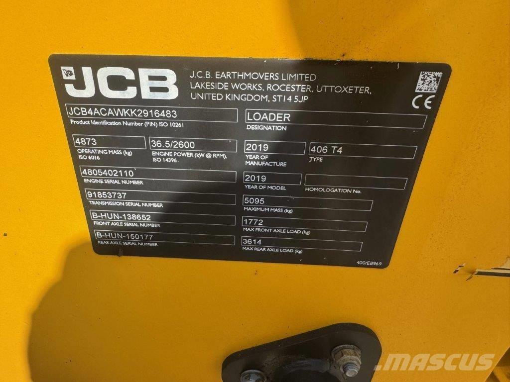 JCB 406 T4 Utovarivači na točkove