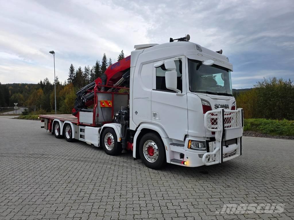Scania R 650 Kamioni sa kranom