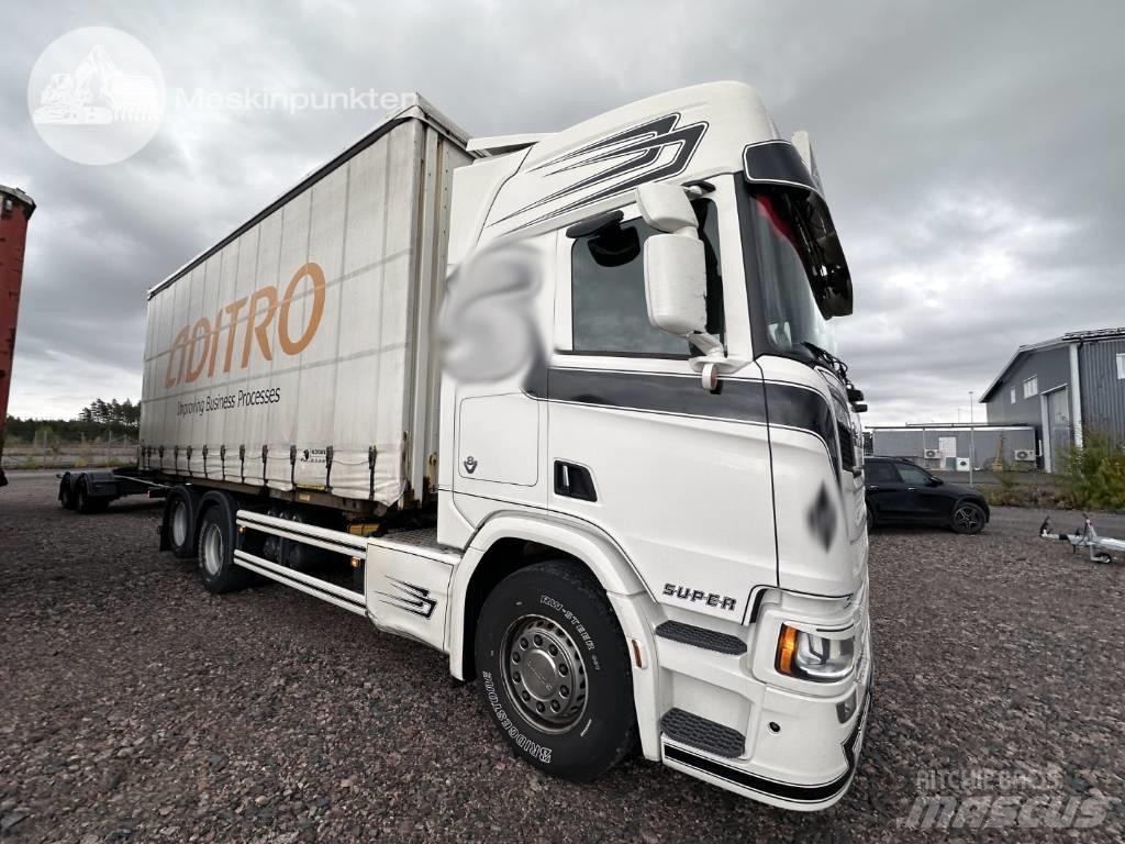 Scania R 580 Kontejnerski kamioni