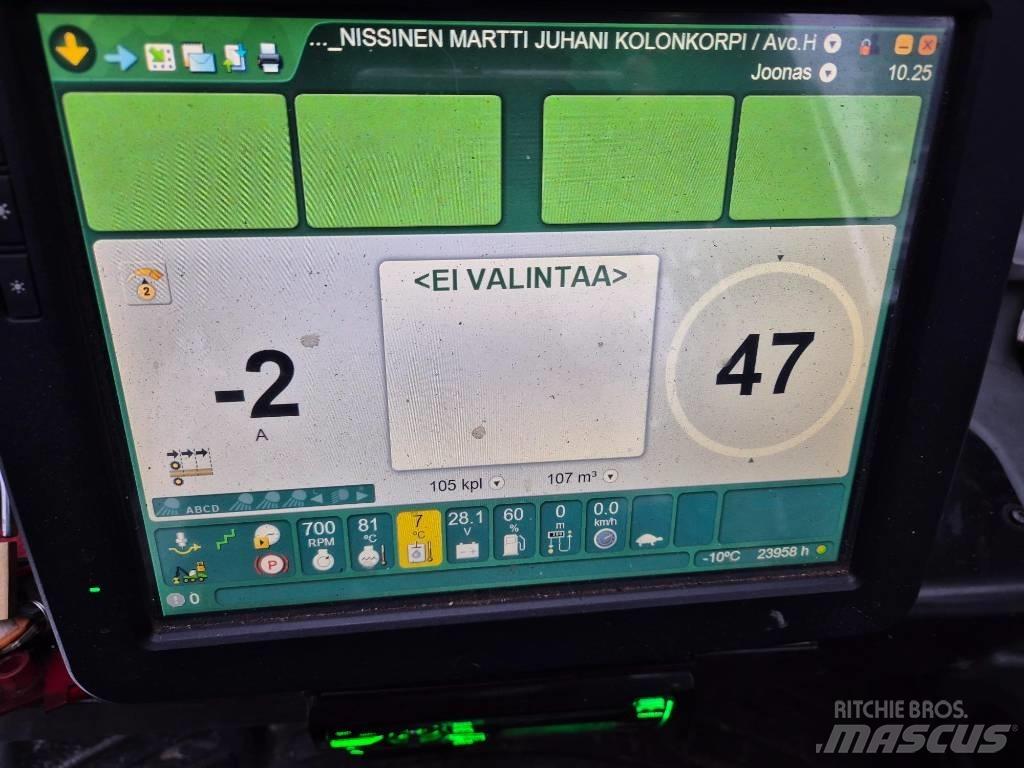 John Deere 1270E Harversteri