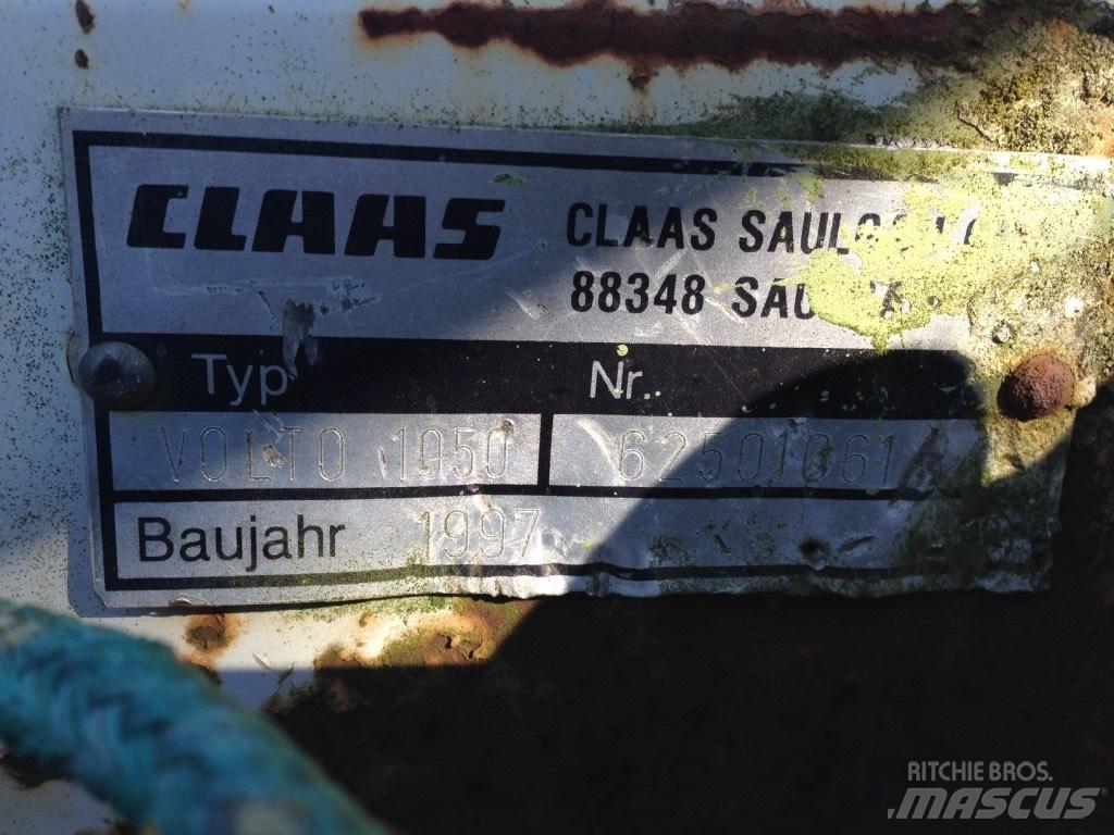 CLAAS Volto 1050 Okretači i sakupljači sena