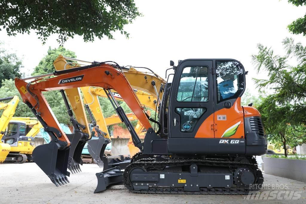 Develon DX 60 E-10 N Bageri točkaši