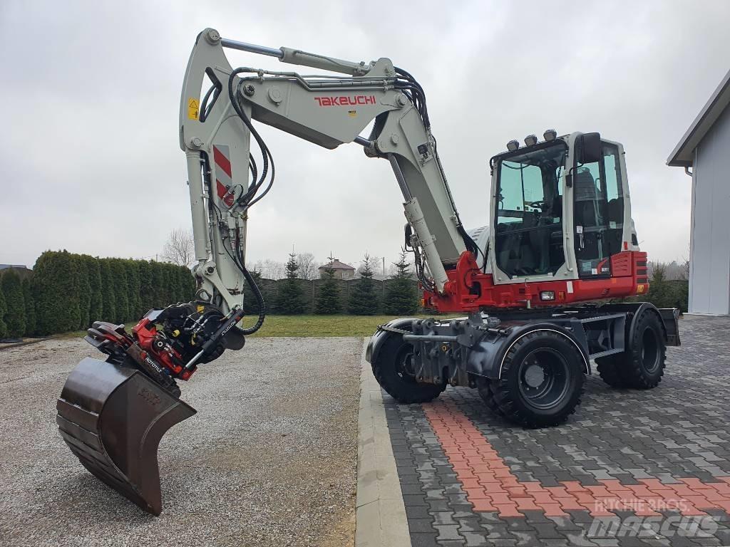 Takeuchi TB 295 W Bageri točkaši