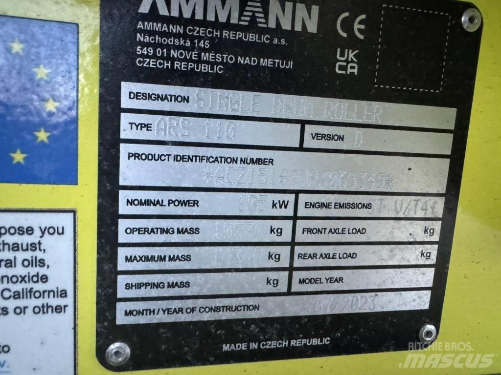 Ammann ARS 110 Valjci sa jednim bubnjem
