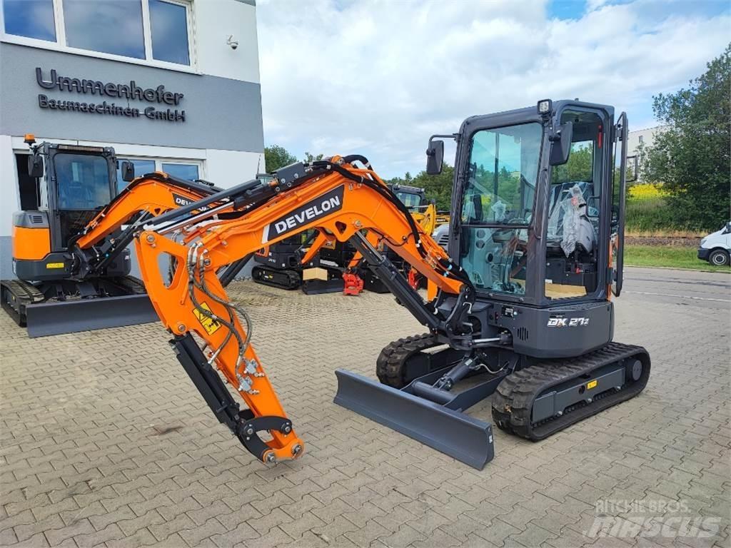 Develon DX27Z-7 Mini bageri < 7t