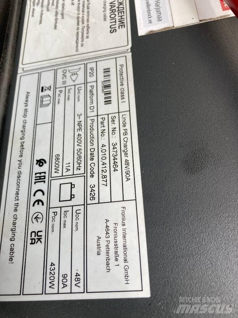 Linde E16P/386-02 Električni viljuškari