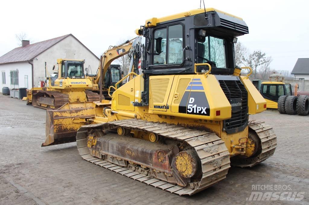 Komatsu D 51 PX-22 Buldožeri guseničari