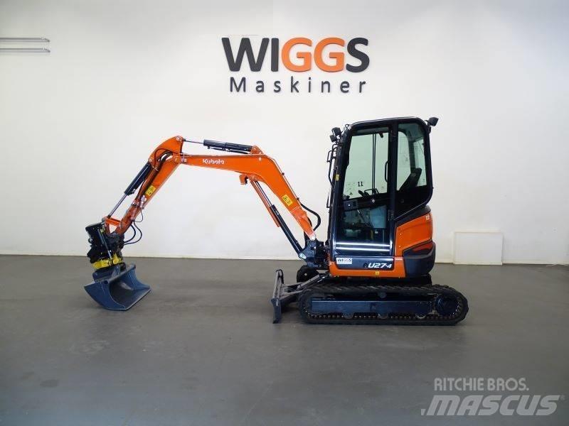 Kubota U 27-4 Mini bageri < 7t