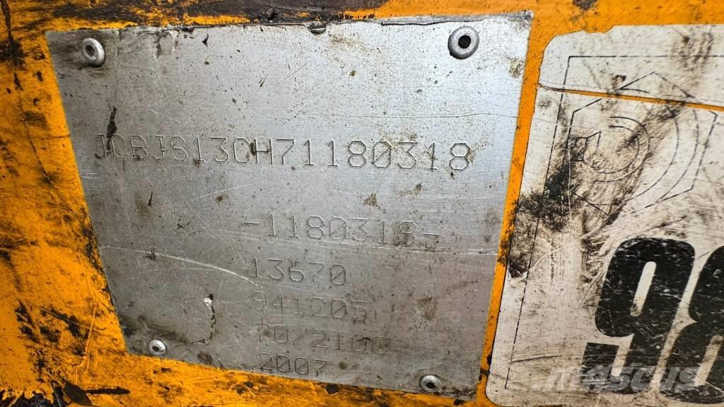 JCB JS 130 LC + JAK300 Bageri guseničari