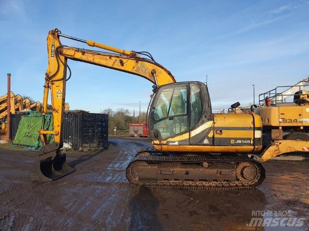 JCB JS 145 Bageri guseničari