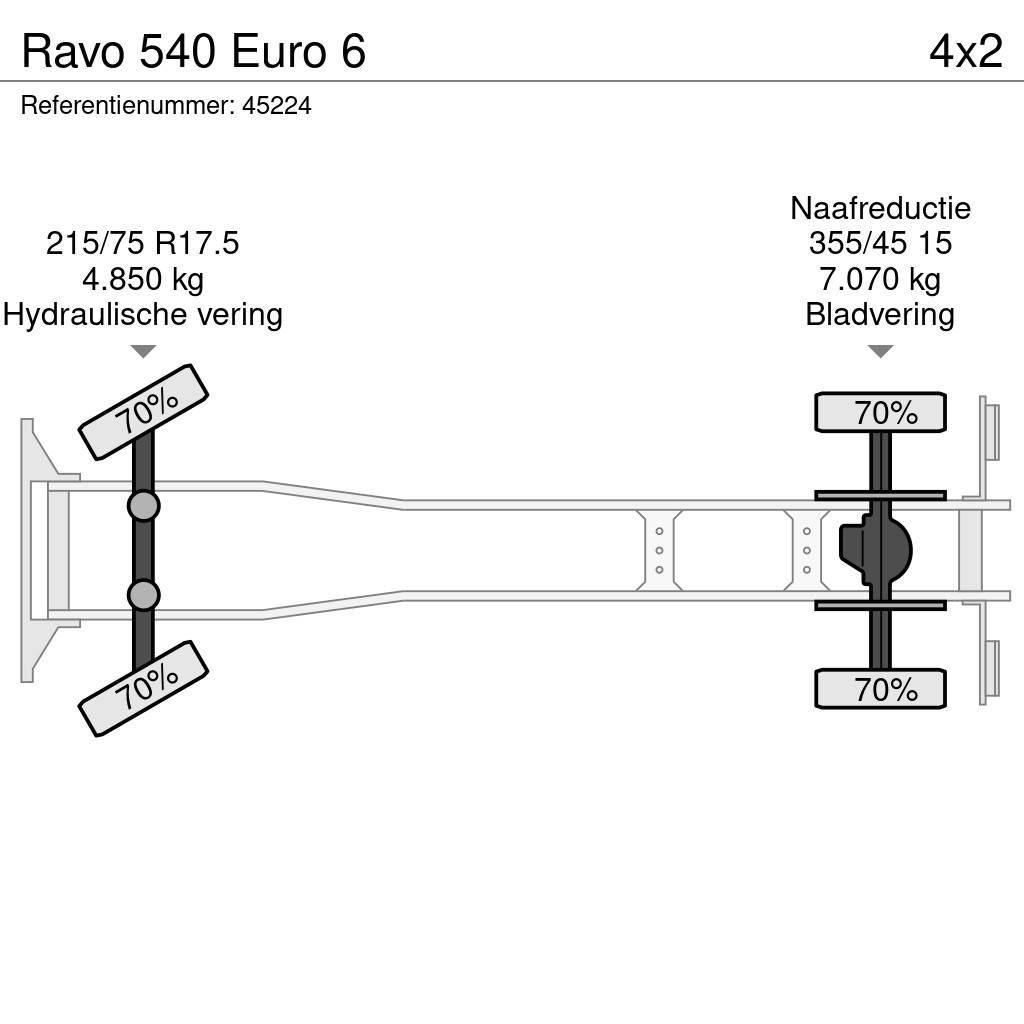 Ravo 540 Euro 6 Polovni kamioni za čišćenje
