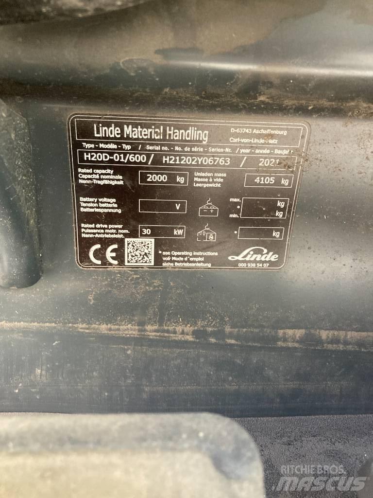 Linde H20/600D/1202 Dizelski viljuškari