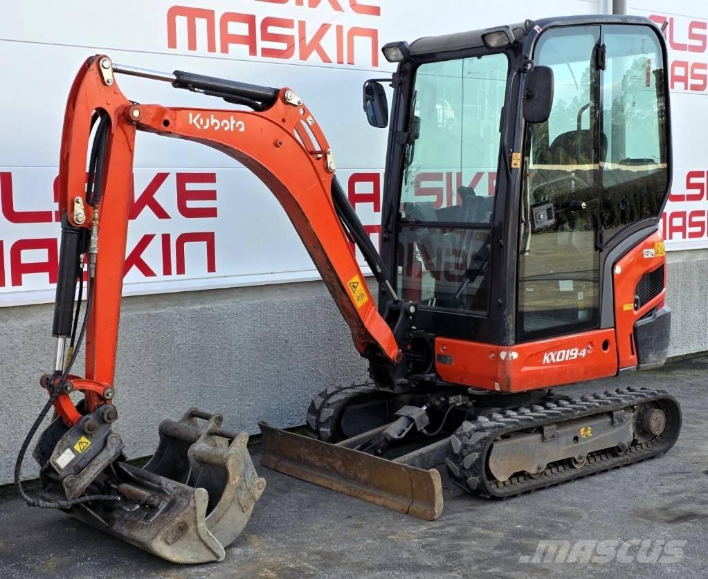 Kubota KX 019-4 Mini bageri < 7t