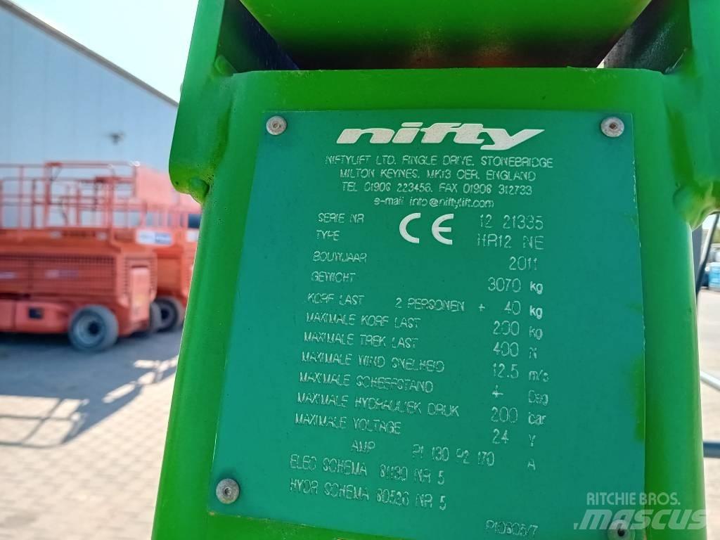Niftylift HR 12 N E Zglobne podizne platforme