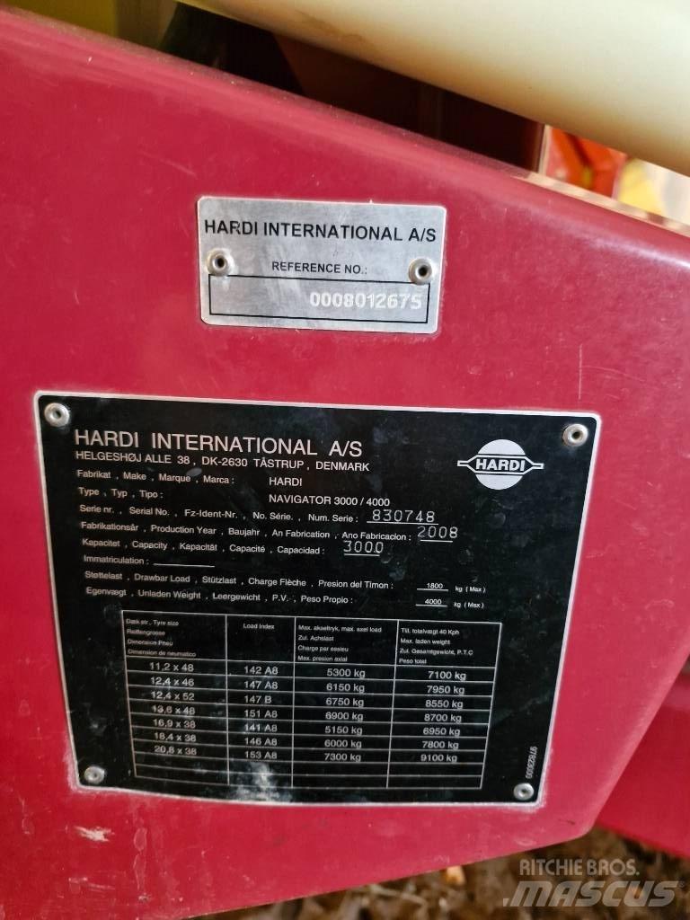 Hardi Navegator 3000 Vučene prskalice