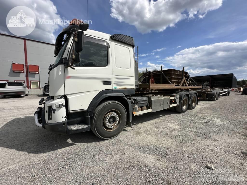 Volvo FMX 460 Rol kiper kamioni sa kukom za podizanje tereta