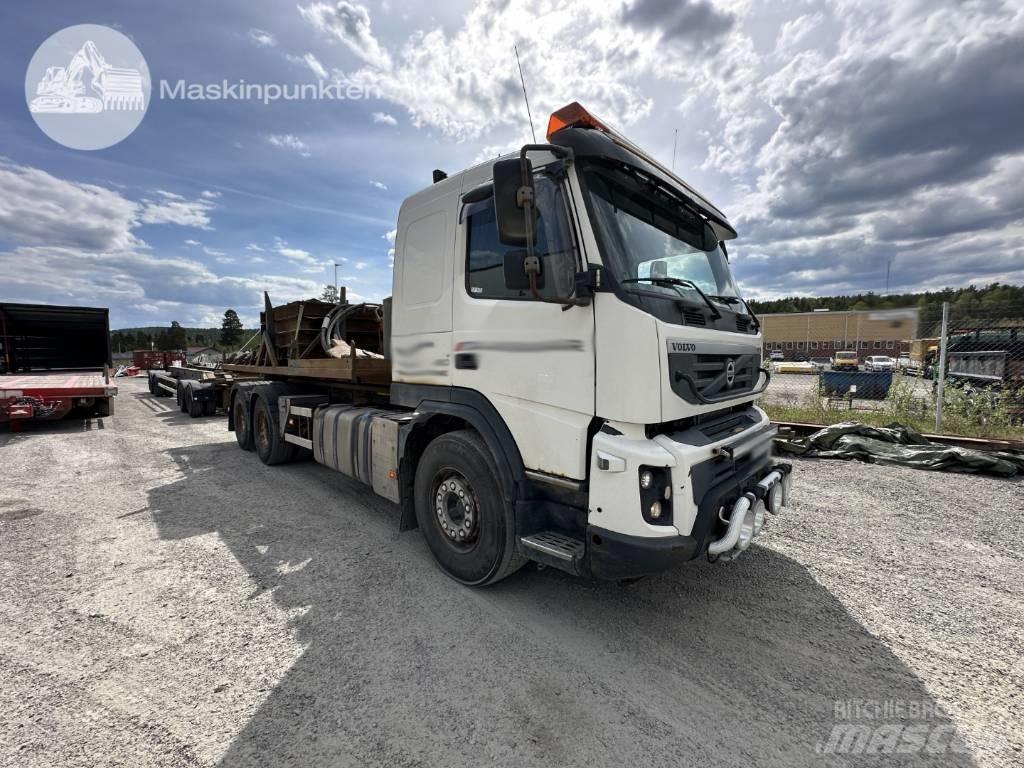 Volvo FMX 460 Rol kiper kamioni sa kukom za podizanje tereta