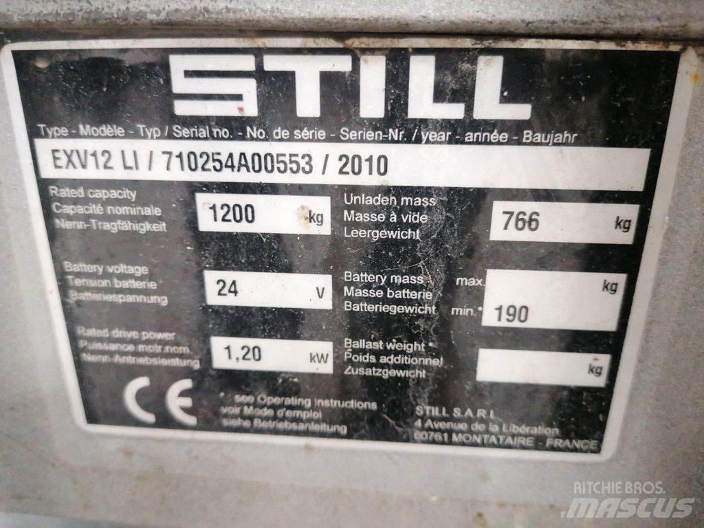 Still EXV12LI Ručni električni viljuškar