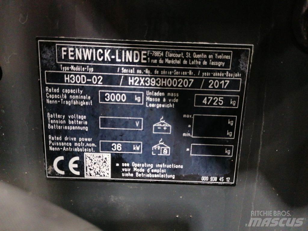 Linde H30D-02 Dizelski viljuškari