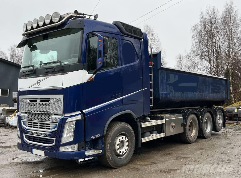 Volvo FH 12 Rol kiper kamioni sa kukom za podizanje tereta