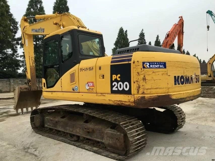 Komatsu pc200-7 Bageri guseničari