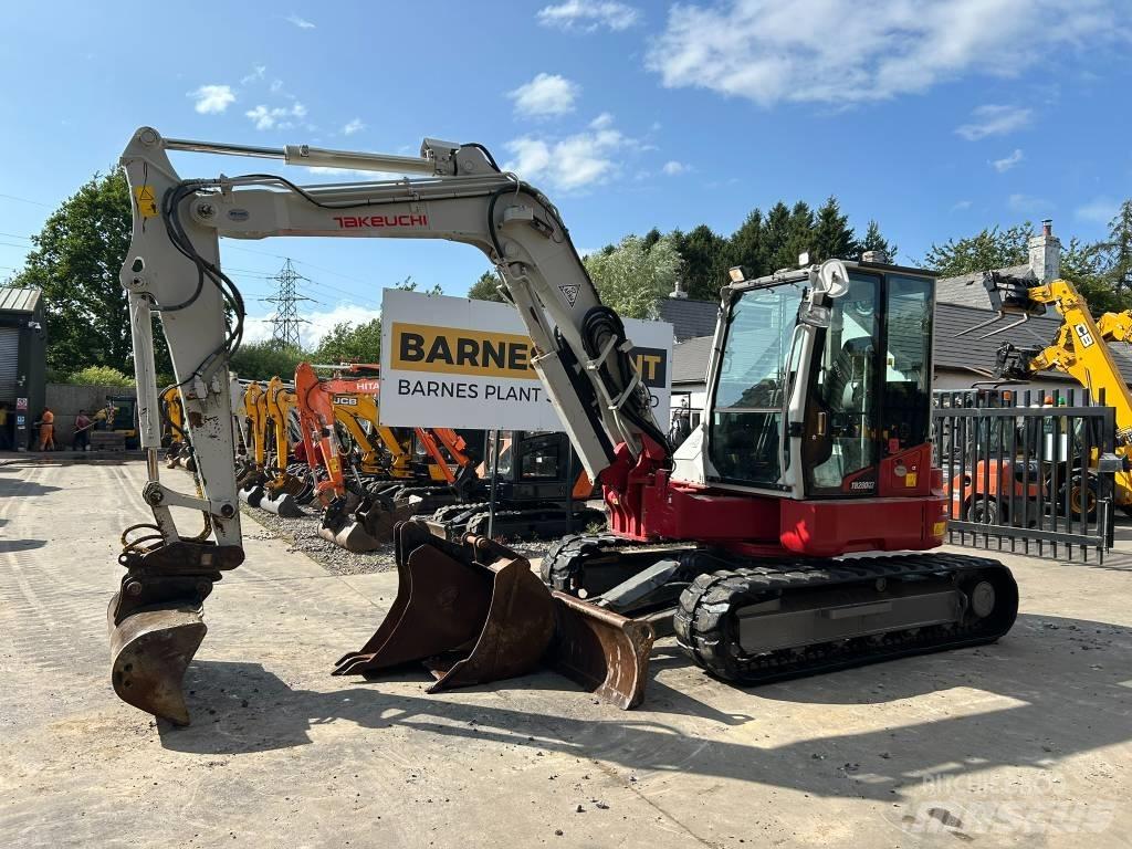 Takeuchi TB 280 FR Midi bageri 7t – 12t