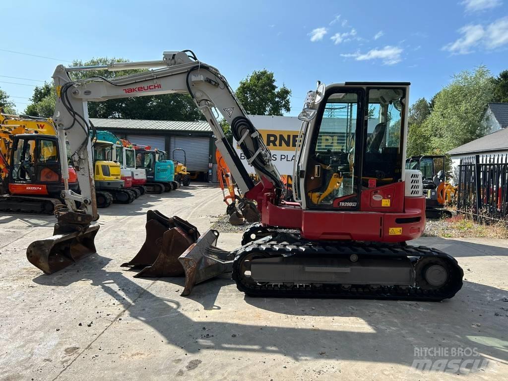 Takeuchi TB 280 FR Midi bageri 7t – 12t