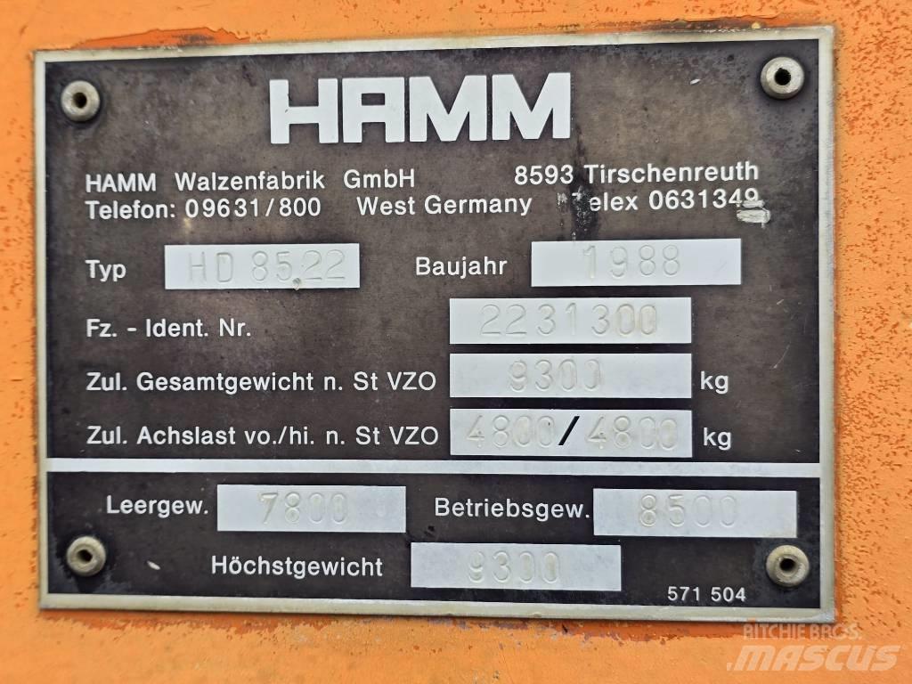 Hamm HD 8522 Valjci sa duplim bubnjem