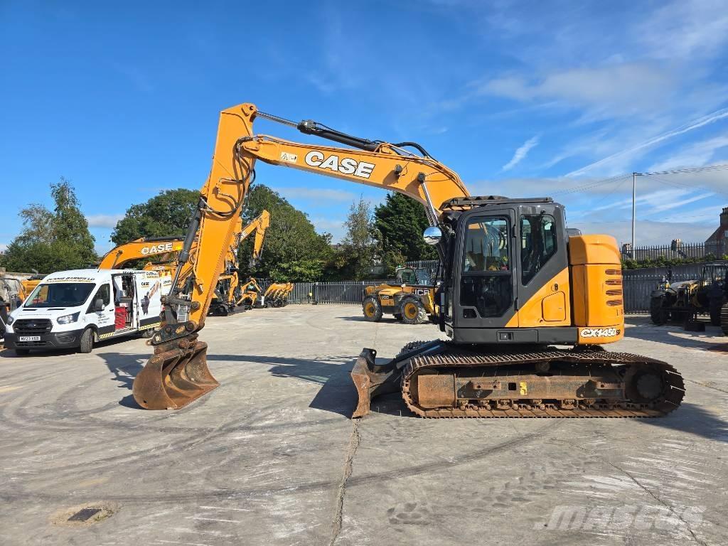 CASE CX145D (Blade) Bageri guseničari
