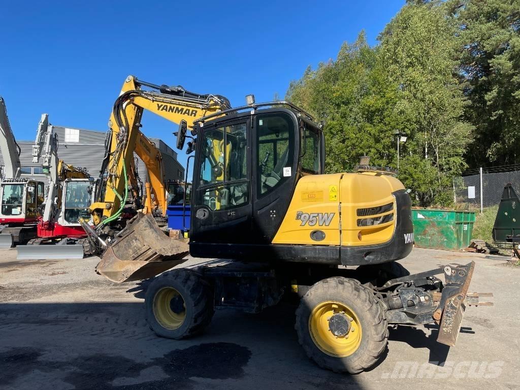 Yanmar B 95 W Bageri točkaši