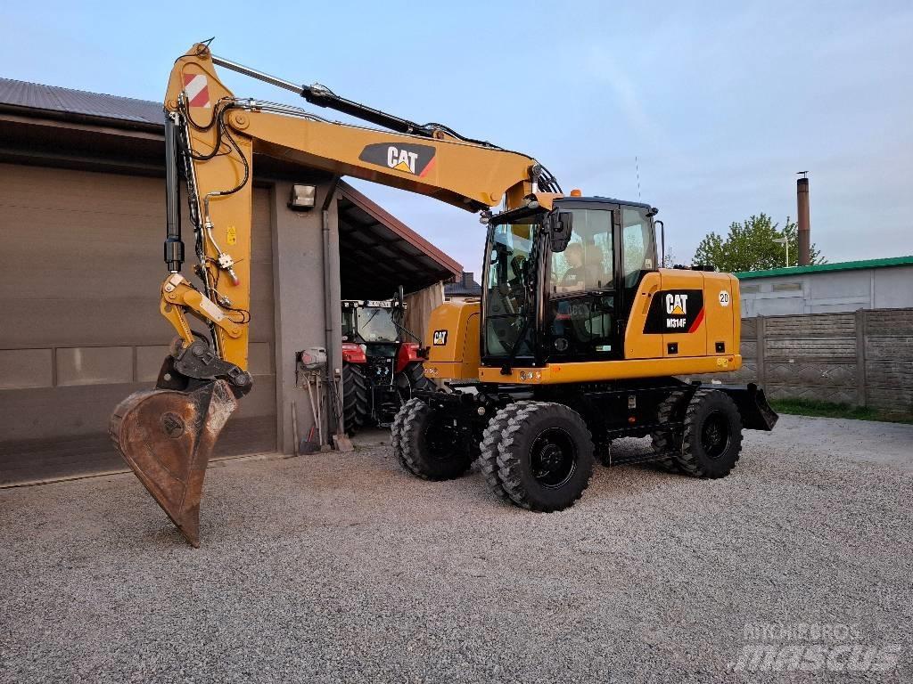 CAT 314 F Bageri točkaši