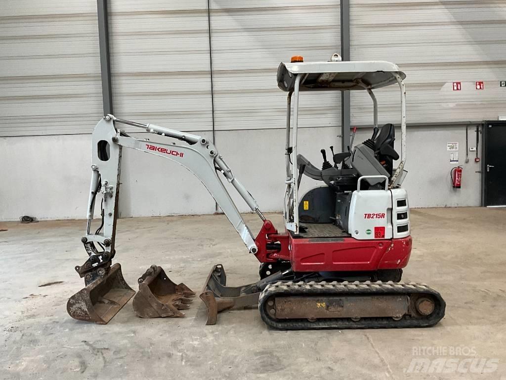 Takeuchi TB 215 R Mini bageri < 7t
