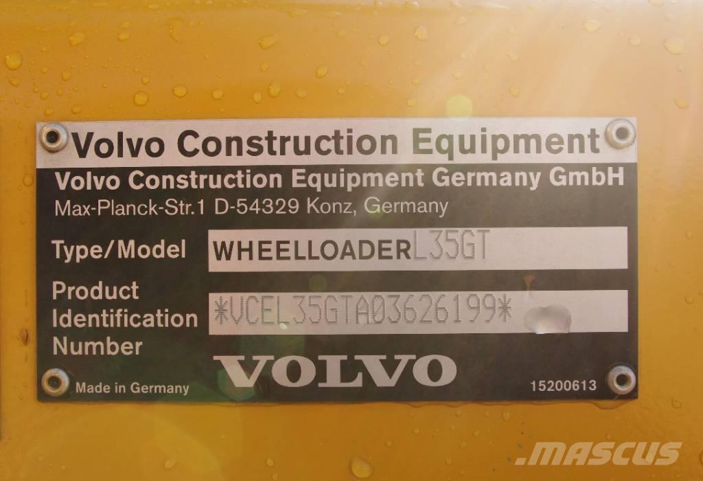 Volvo L 35 G Utovarivači na točkove
