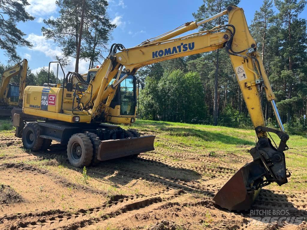 Komatsu PW 160-7 Bageri točkaši