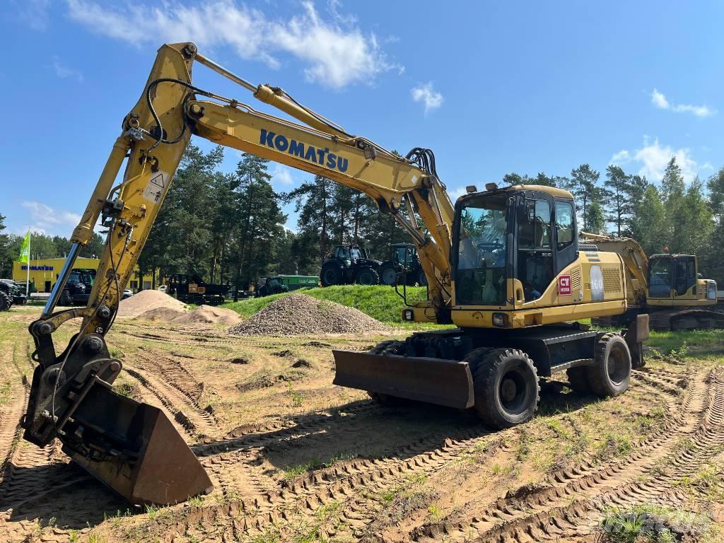 Komatsu PW 160-7 Bageri točkaši
