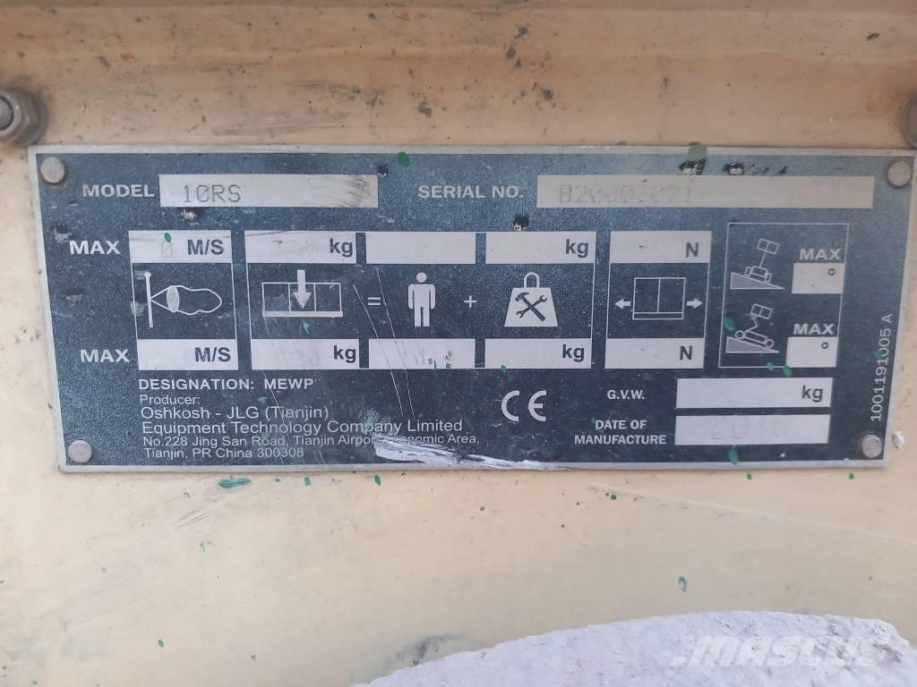 JLG 10 RS Makazaste platforme