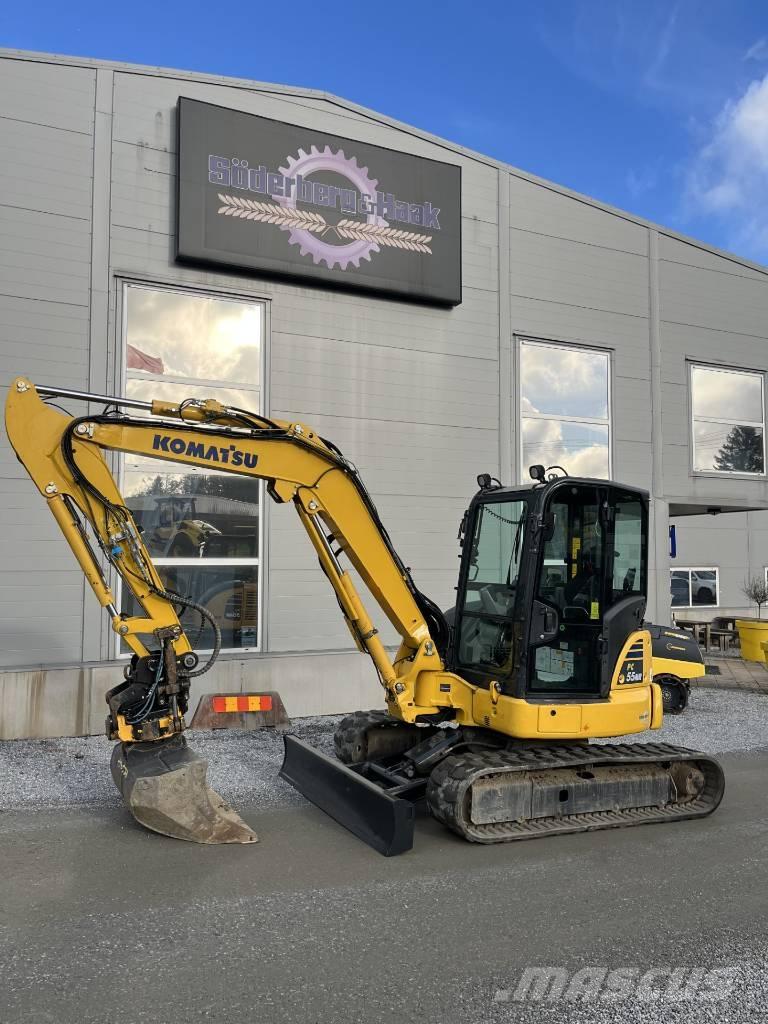 Komatsu PC55 MR-5E0 Mini bageri < 7t
