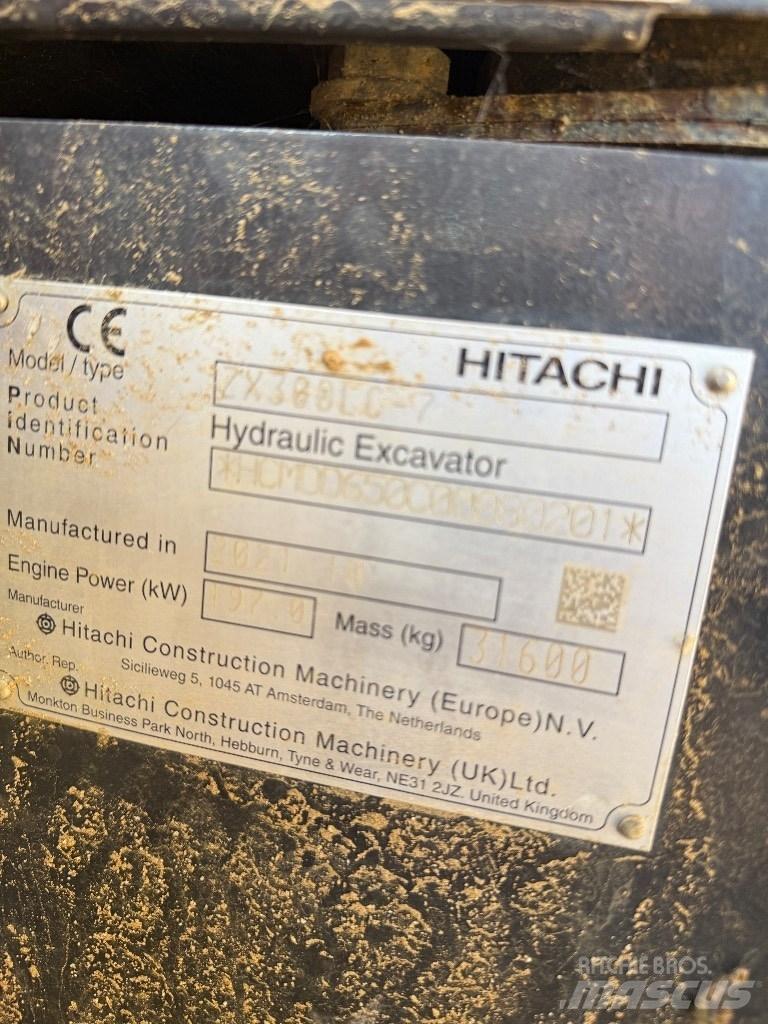Hitachi ZX 300 LC-7 Bageri guseničari