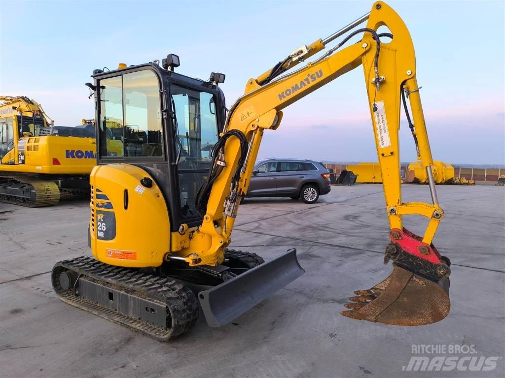 Komatsu PC 26 MR-5 Mini bageri < 7t