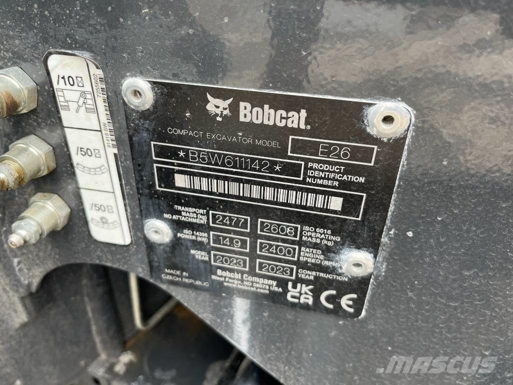 Bobcat E 26 Mini bageri < 7t