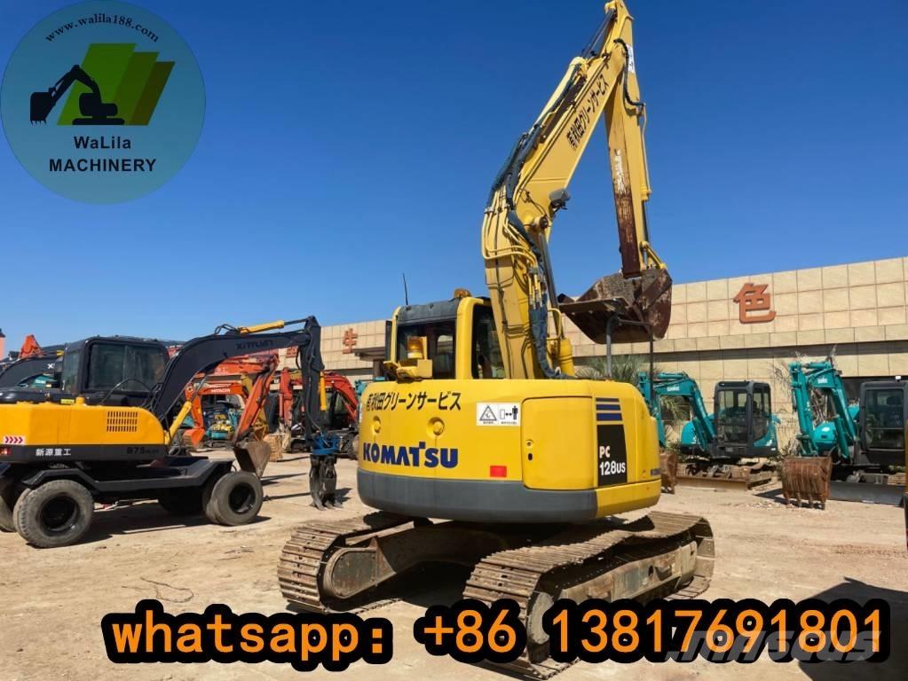 Komatsu PC 128 US-8 Midi bageri 7t – 12t